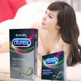 Bao cao su Durex Performa - Bí quyết tăng thời gian yêu cho nam giới