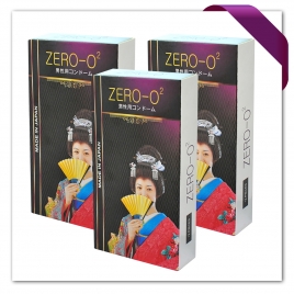 Bao cao su Zero O2 siêu mỏng sản xuất nhật bản